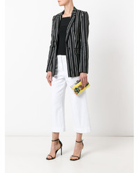 Зелено-желтый клатч от GEDEBE