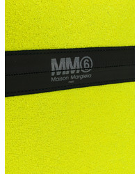 Зелено-желтый клатч от MM6 MAISON MARGIELA