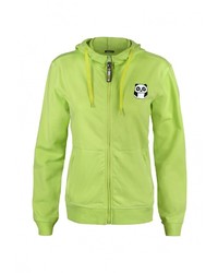 Женский зелено-желтый худи от Grezzo