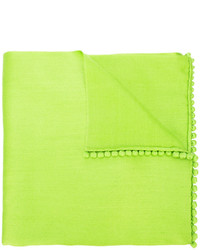 Зелено-желтый шарф