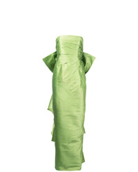 Зеленое вечернее платье от Bambah