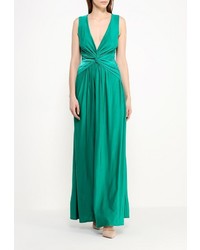 Зеленое вечернее платье от Goddiva