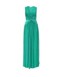 Зеленое вечернее платье от Goddiva