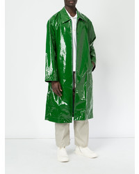 Зеленое длинное пальто от A-Cold-Wall*