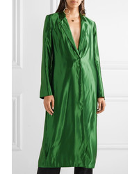 Женское зеленое пальто дастер от Jason Wu