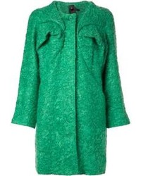 Женское зеленое пальто от Bernhard Willhelm