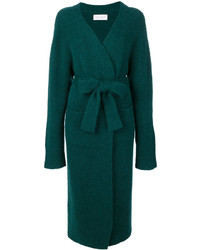 Женское зеленое пальто от Christian Wijnants
