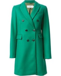 Женское зеленое пальто от Closed