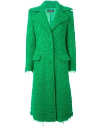 Женское зеленое пальто от Dolce & Gabbana