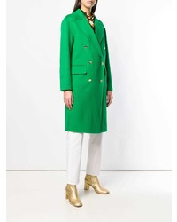 Женское зеленое пальто от P.A.R.O.S.H.