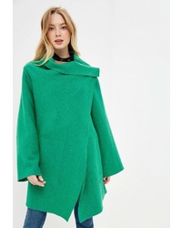 Женское зеленое пальто от Gamelia