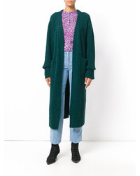 Женское зеленое пальто от Christian Wijnants