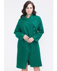 Женское зеленое пальто от Lucky Move