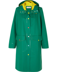 Женское зеленое пальто от Mira Mikati