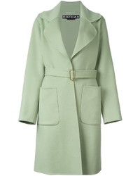 Женское зеленое пальто от Rochas