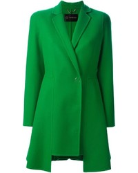 Женское зеленое пальто от Versace
