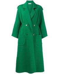 Женское зеленое пальто от Vika Gazinskaya