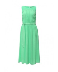 Зеленое платье-макси от Baon