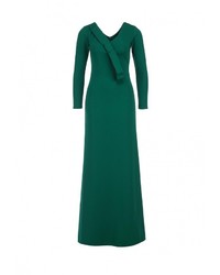 Зеленое платье-макси от Be In