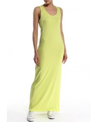 Зеленое платье-макси от Influence