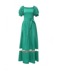 Зеленое платье-макси от Piena