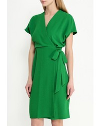 Зеленое платье-макси от Topshop