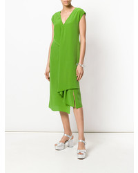 Зеленое платье-миди от Sies Marjan