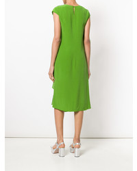 Зеленое платье-миди от Sies Marjan