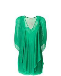 Зеленое платье прямого кроя от By Malene Birger
