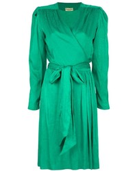 Зеленое платье-футляр от Christian Dior