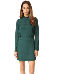 Зеленое платье-футляр от No.21