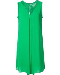 Зеленое платье от Nicole Miller