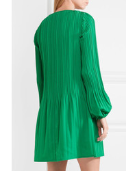 Зеленое платье от Maje