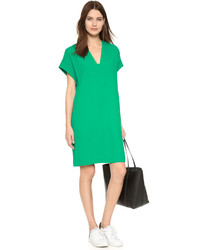Зеленое платье от Vince