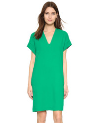 Зеленое платье от Vince