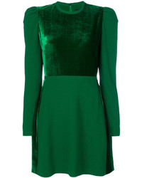 Зеленое шелковое платье от Elie Saab