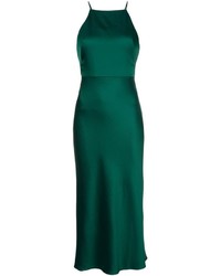 Зеленое шелковое платье от Jason Wu