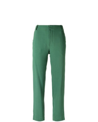 Женские зеленые брюки-галифе от Andrea Marques