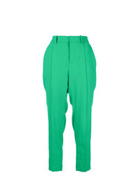 Женские зеленые брюки-галифе от Zadig & Voltaire