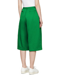 Зеленые брюки-кюлоты от Edit