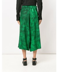 Зеленые брюки-кюлоты от Uma Raquel Davidowicz