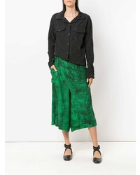 Зеленые брюки-кюлоты от Uma Raquel Davidowicz