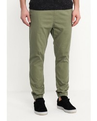 Зеленые брюки чинос от Billabong