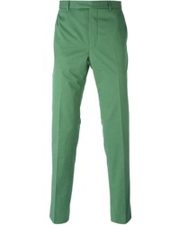 Зеленые брюки чинос от Carven