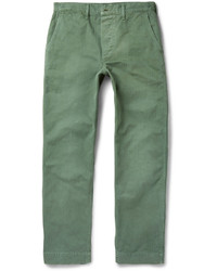 Зеленые брюки чинос от Chimala