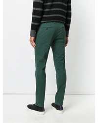 Зеленые брюки чинос от Pt01