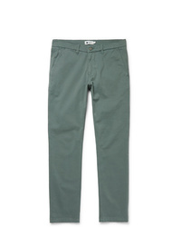 Зеленые брюки чинос от Nn07