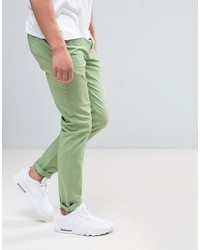 Зеленые брюки чинос от Asos
