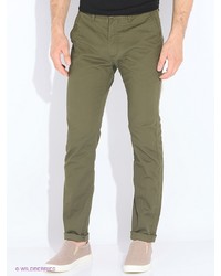 Зеленые брюки чинос от SPRINGFIELD