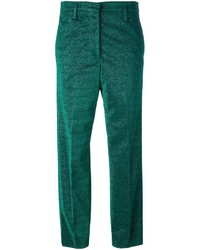 Женские зеленые брюки от Golden Goose Deluxe Brand